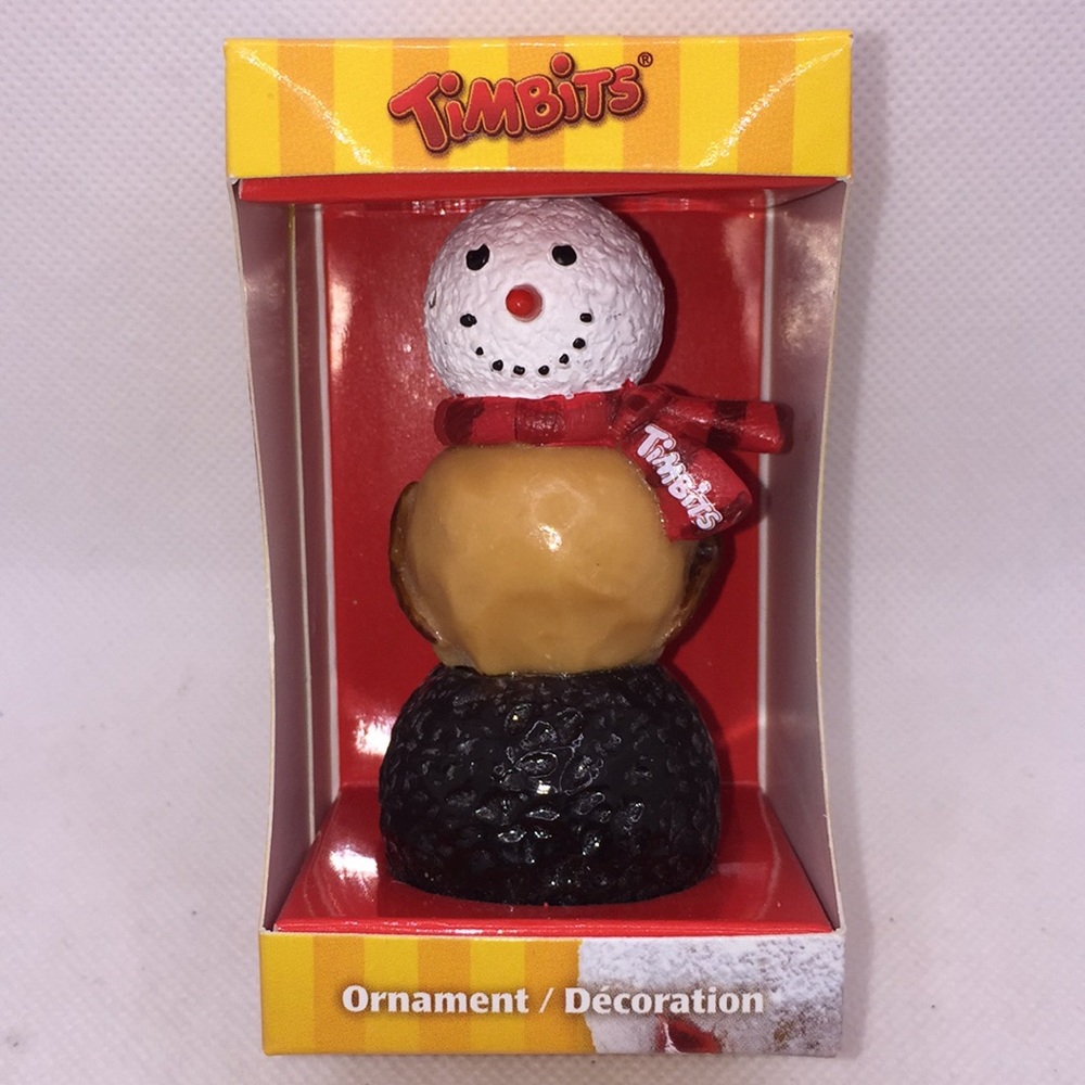 Tim Horton’s Timbits Snowman Christmas Ornament